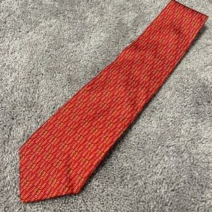 Salvatore Ferragamo Red Neck Tie
